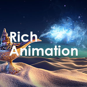 スクロールに応じて動かせるRichAnimation（リッチアニメーション）プラグイン